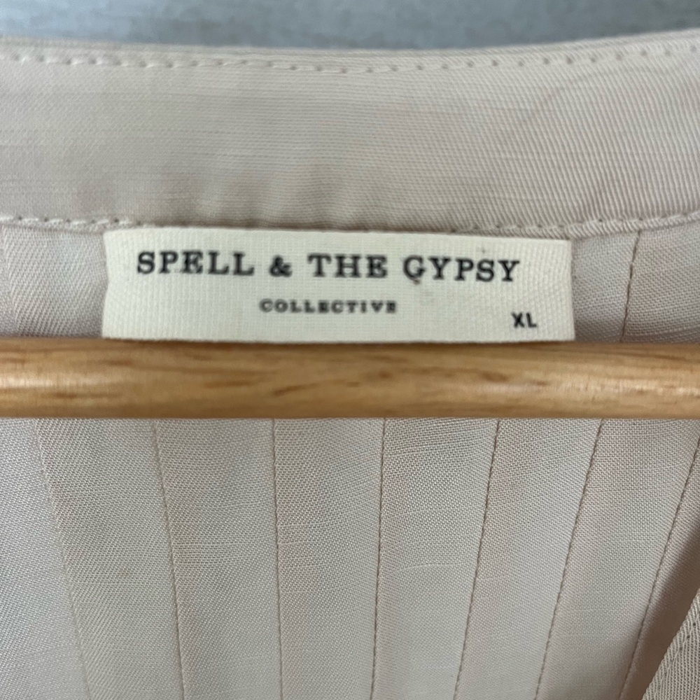 Spell & The Gypsy Embroidered Dress Cleo XL EUC - Picture 10 of 10